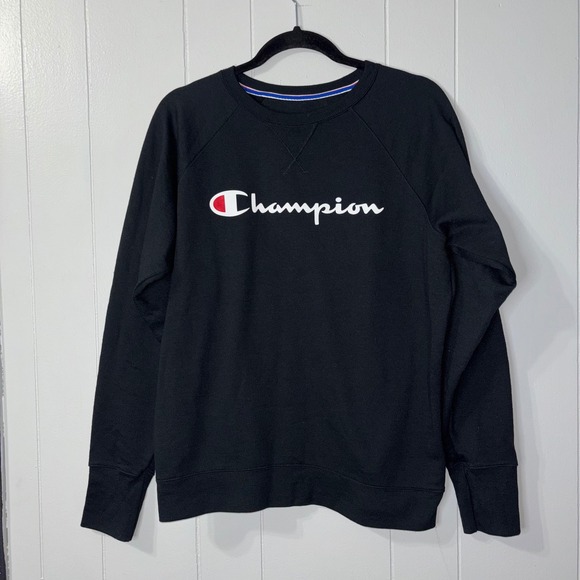 Champion Black Pullover | Large | EUC - Picture 1 of 5